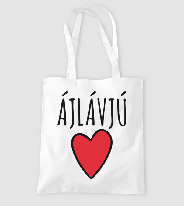Ájlávjú minta fehér pólón
