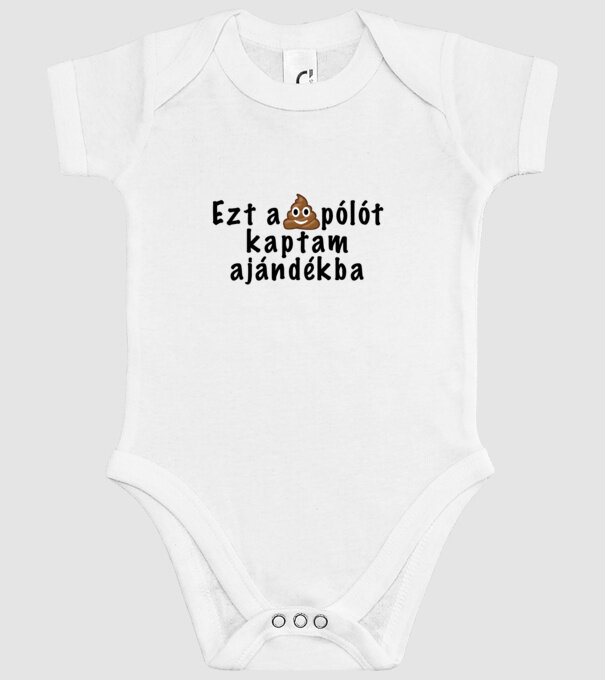 Ezt a pólót kaptam ajándékba minta fehér pólón