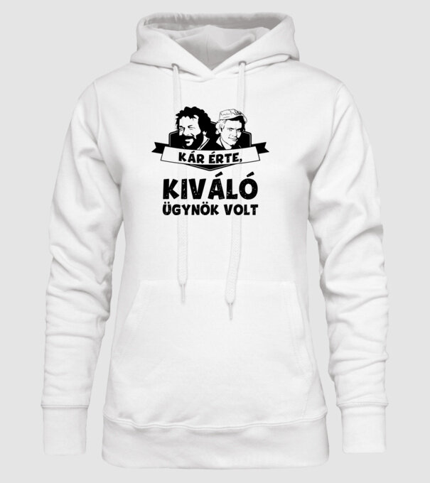 Bud Spencer Kár érte, kiváló ügynök volt minta fehér pólón