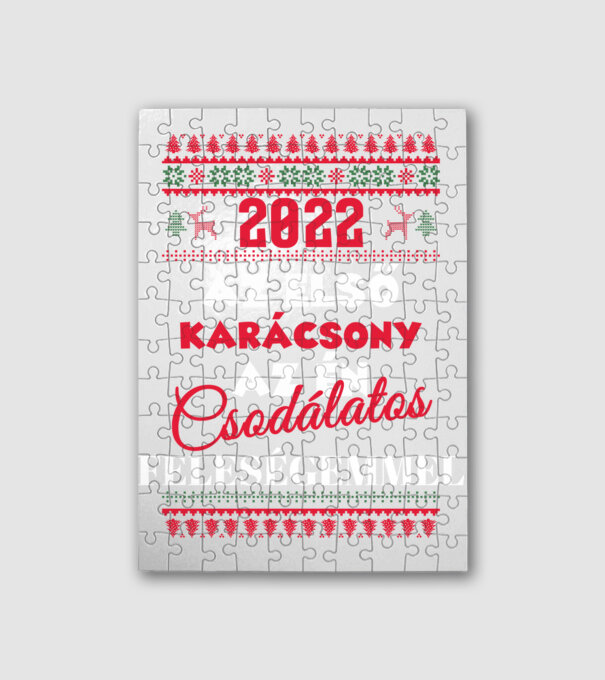 2022 az első karácsony az én csodálatos feleségemmel páros póló minta fehér pólón