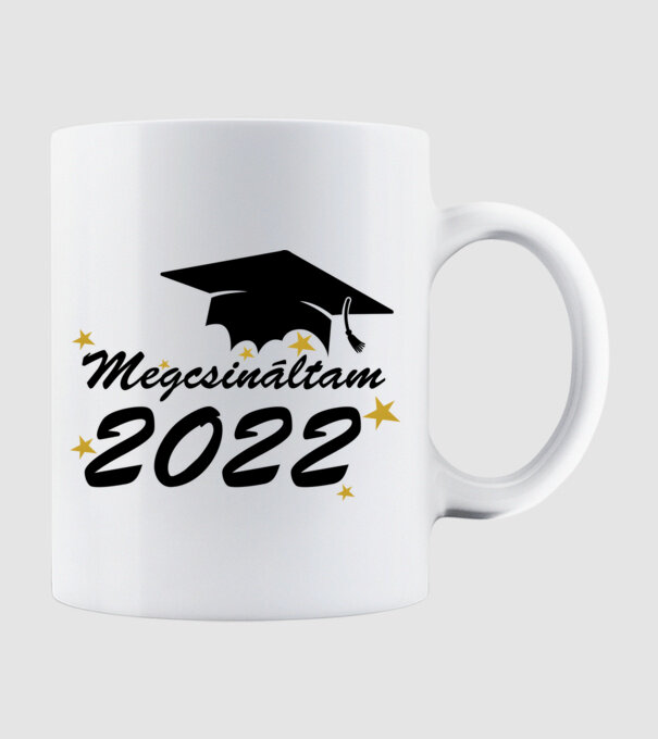 Megcsináltam 2022 minta fehér pólón