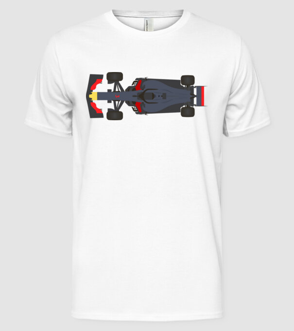 Forma 1 - Red Bull minta fehér pólón