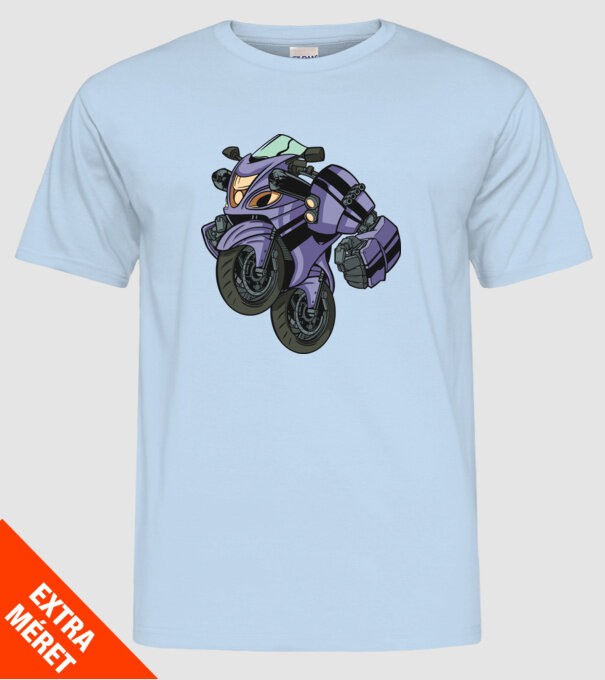 Transformers minta világoskék pólón