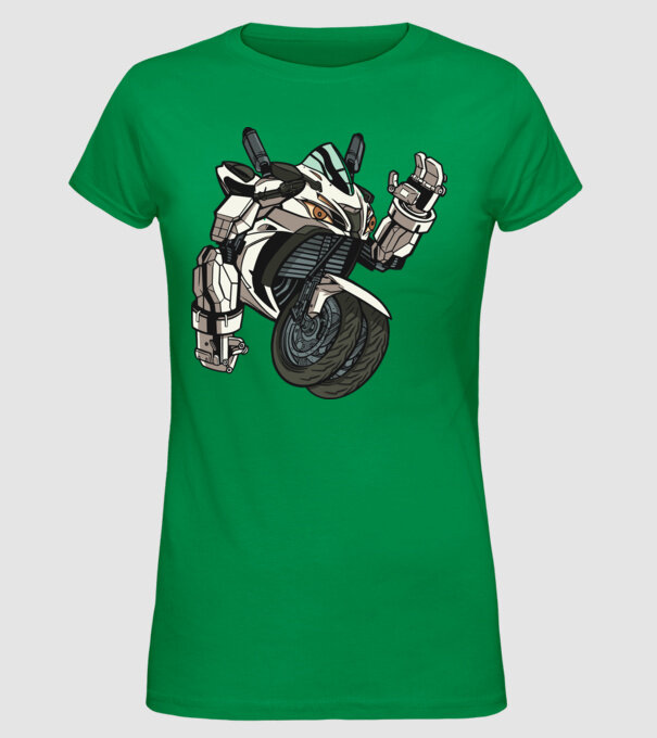 Transformers minta zöld pólón