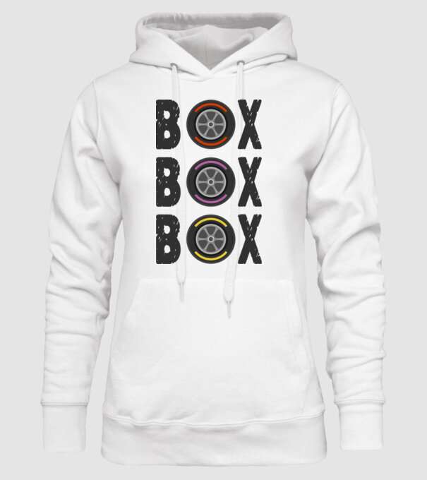 Forma 1 - Box minta fehér pólón