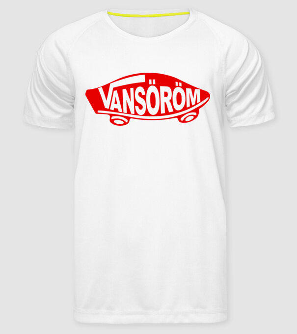 VANSöröm v3 minta fehér pólón