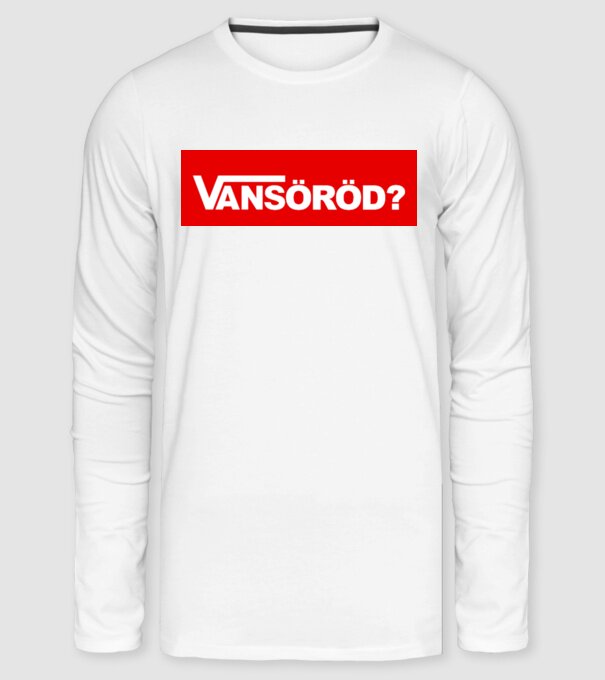 VANSöröd? minta fehér pólón