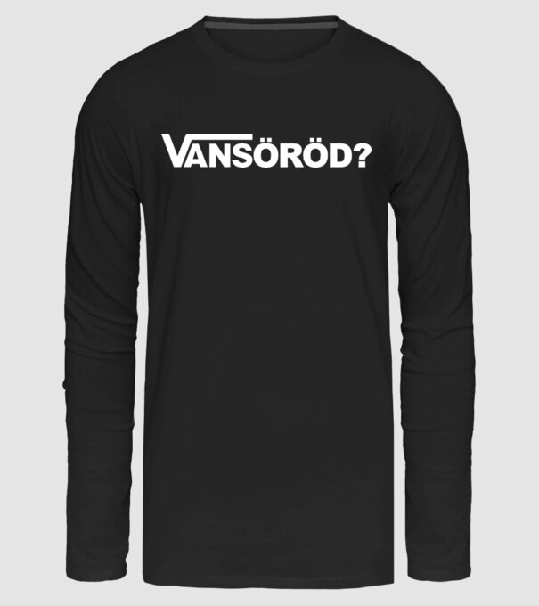 VANSöröd? v2 minta fekete pólón