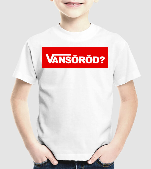 VANSöröd? minta fehér pólón