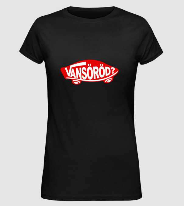 VANSöröd? v3 2x minta fekete pólón