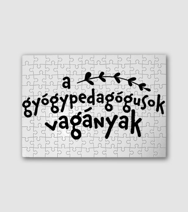 gyogypedagogus-vagany minta fehér pólón