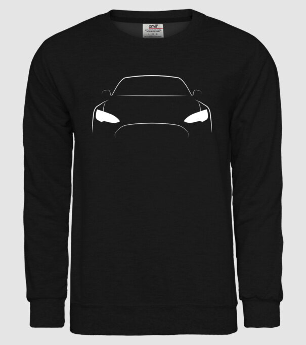 Tesla model S linecar minta fekete pólón