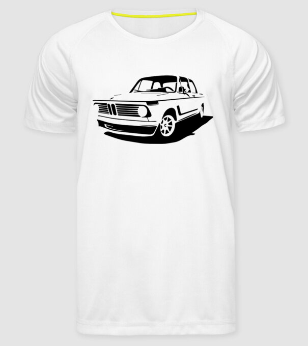 1974 BMW 2002 Turbo minta fehér pólón