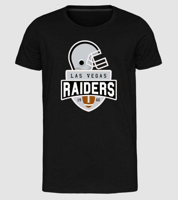 Las Vegas Raiders 2020 minta fekete pólón