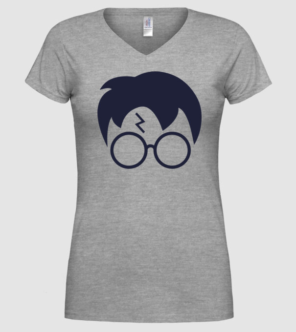 Harry Potter - Daniel Radcliffe minta szürke pólón