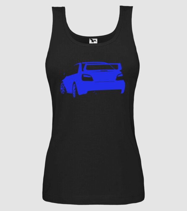 2002-2007 Subaru Impreza WRX STI minta fekete pólón