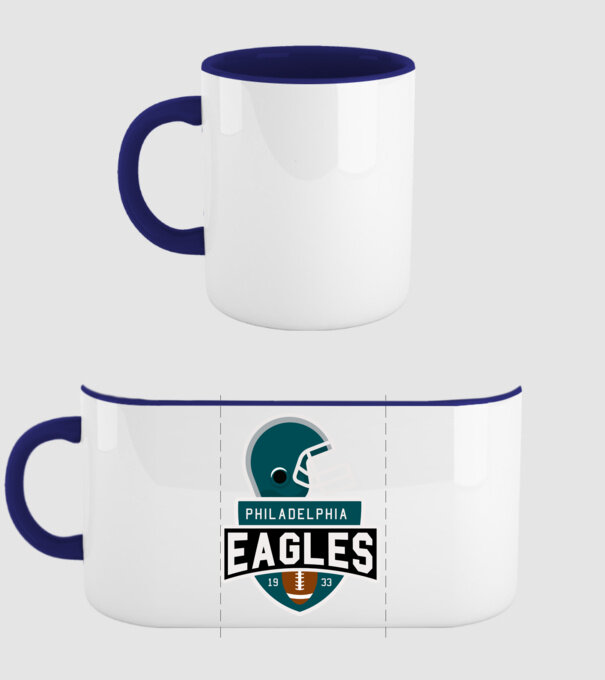 Pholadelphia Eagles 2020 minta sötétkék pólón