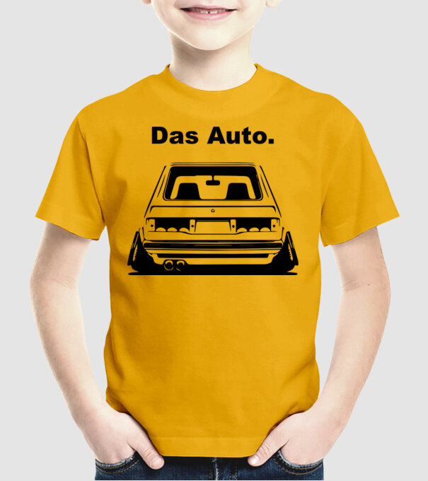 Volkswagen Golf 1 - Das Auto minta sárga pólón
