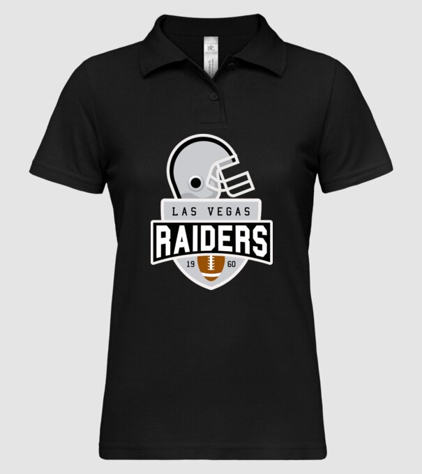 Las Vegas Raiders 2020 minta fekete pólón