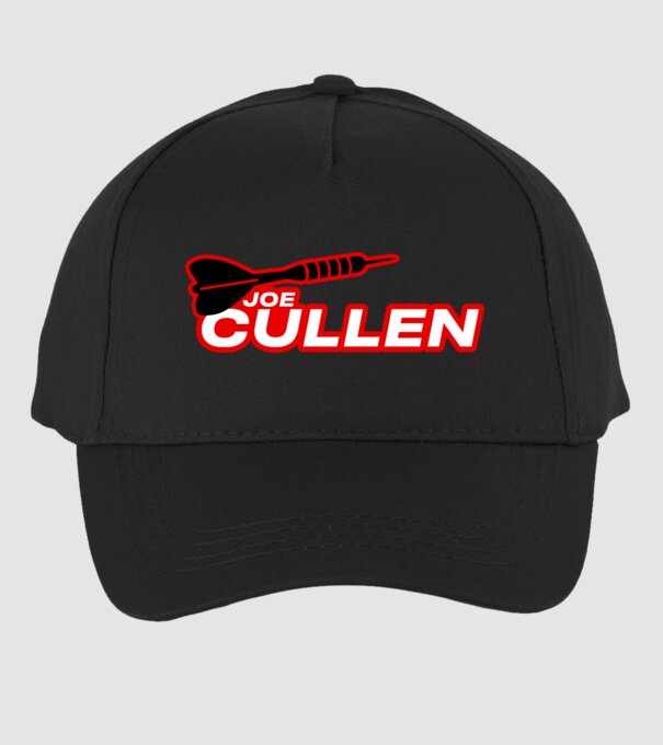 Joe Cullen - profi darts játékos minta fekete pólón