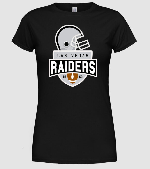 Las Vegas Raiders 2020 minta fekete pólón