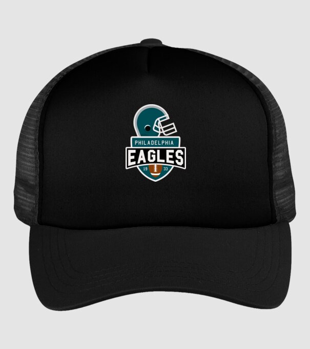 Pholadelphia Eagles 2020 minta fekete pólón