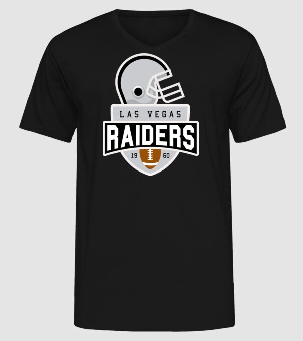 Las Vegas Raiders 2020 minta fekete pólón