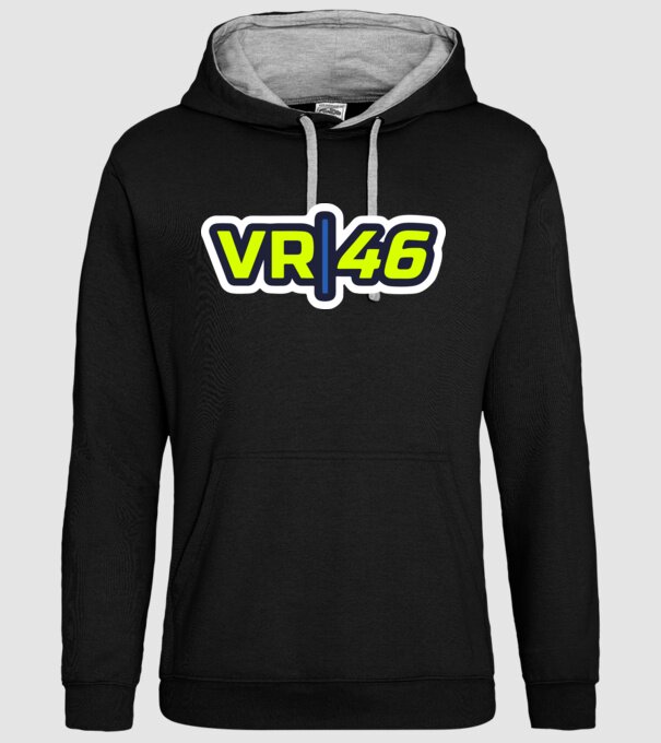 Valentino Rossi - VR46 minta fekete pólón