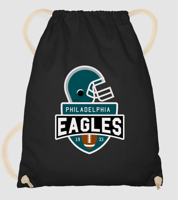 Pholadelphia Eagles 2020 minta fekete pólón