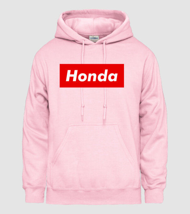 Honda like supreme minta világos rózsaszín pólón