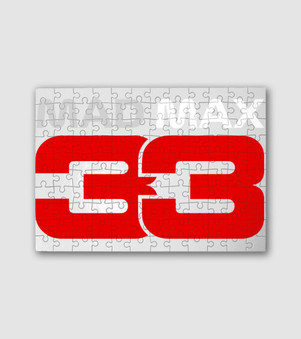 MAD MAX - Max Verstappen - 33 minta fehér pólón