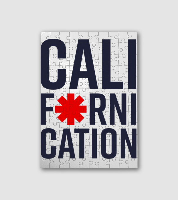 CALIFORNICATION - RHCP minta fehér pólón
