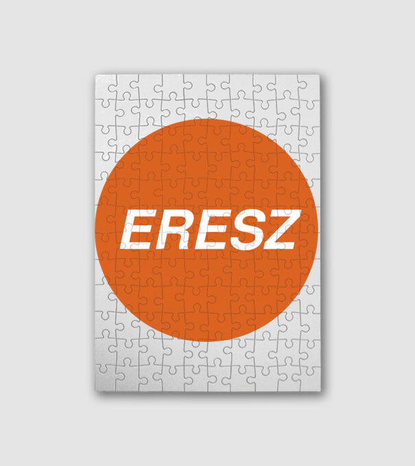 eresz - fidesz logó minta fehér pólón