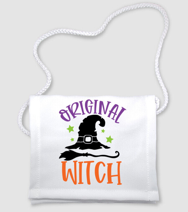 Original Witch minta fehér pólón