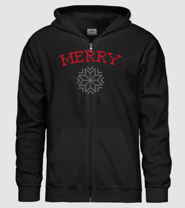 Merry minta fekete pólón