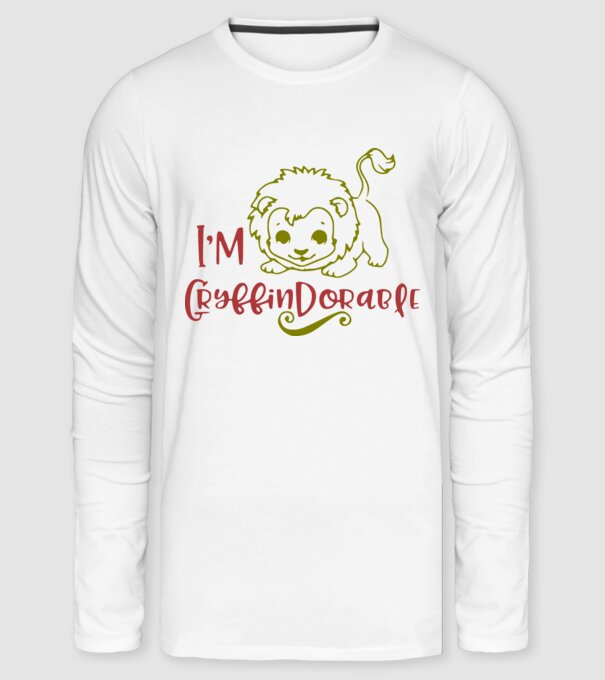 Im Gryffindorable minta fehér pólón