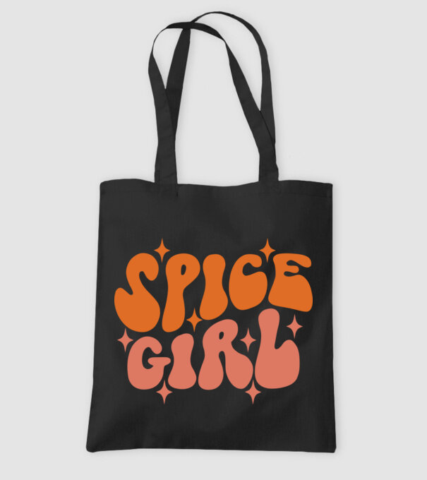 Spice Girl minta fekete pólón