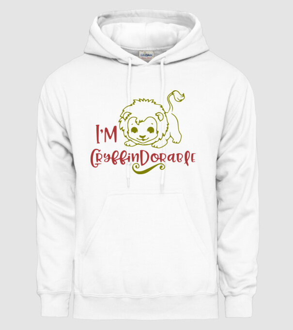 Im Gryffindorable minta fehér pólón