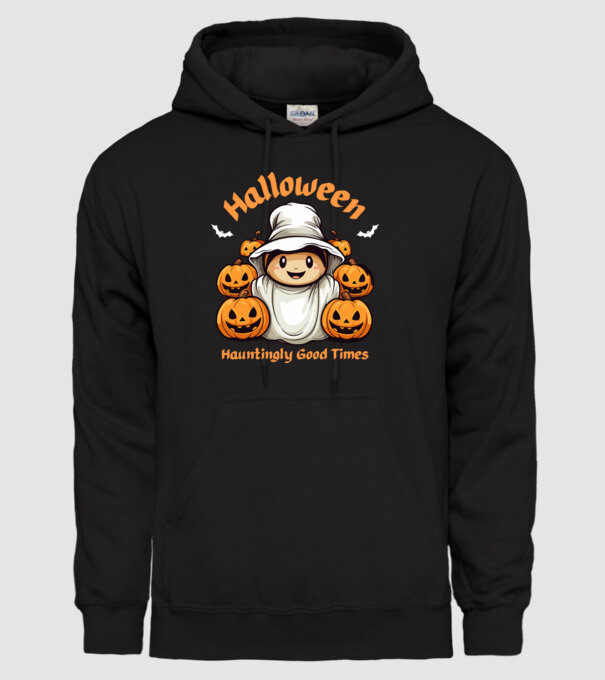 Halloween  minta fekete pólón