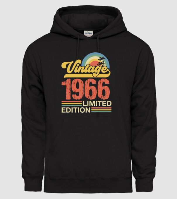 Vintage Years Limited Edition 1966 minta fekete pólón