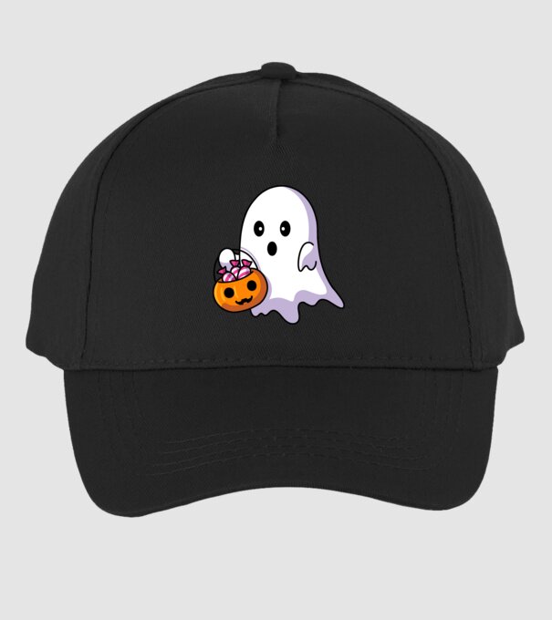 Ghost minta fekete pólón