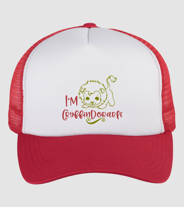 Im Gryffindorable minta fehér/piros pólón