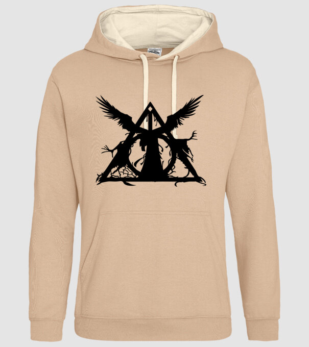 Deathly Hallows minta homokszín pólón
