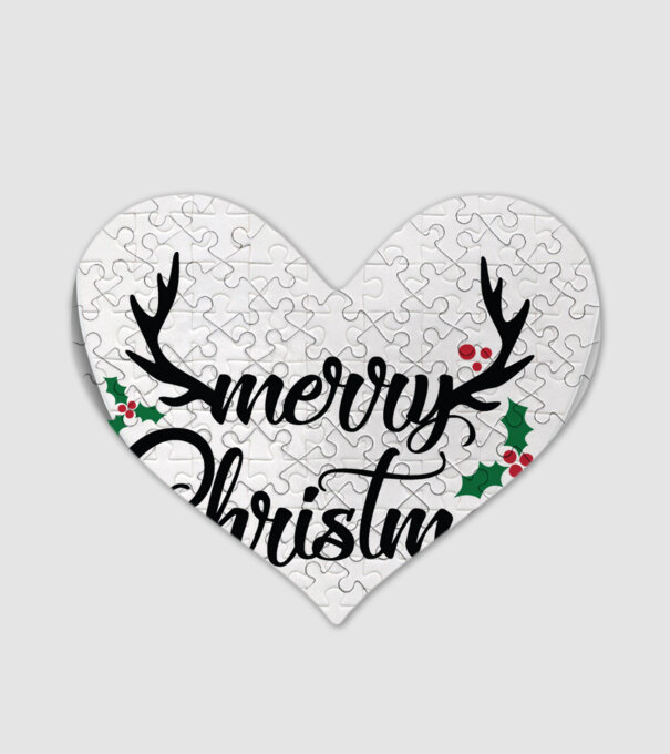 Merry deermas  minta fehér pólón