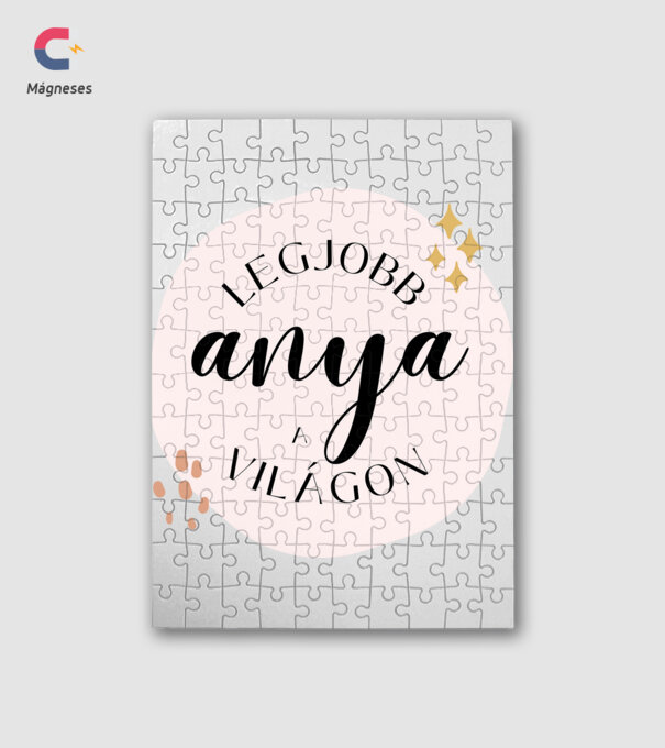 Legjobb anya a világon minta fehér pólón