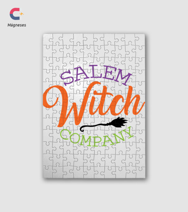 Salem Witch Company  minta fehér pólón
