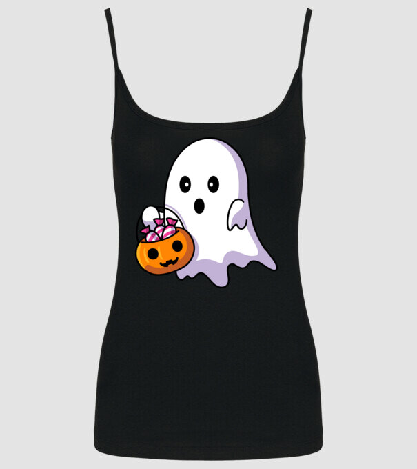 Ghost minta fekete pólón