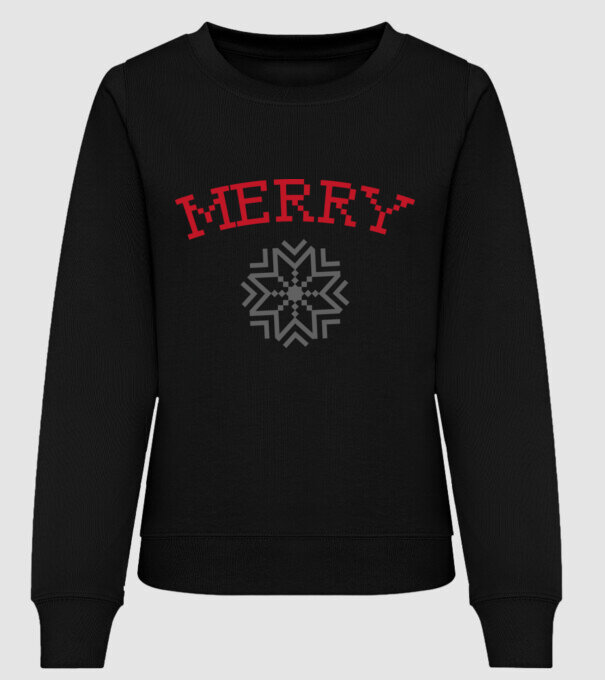 Merry minta fekete pólón