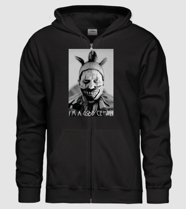 AHS Twisty minta fekete pólón