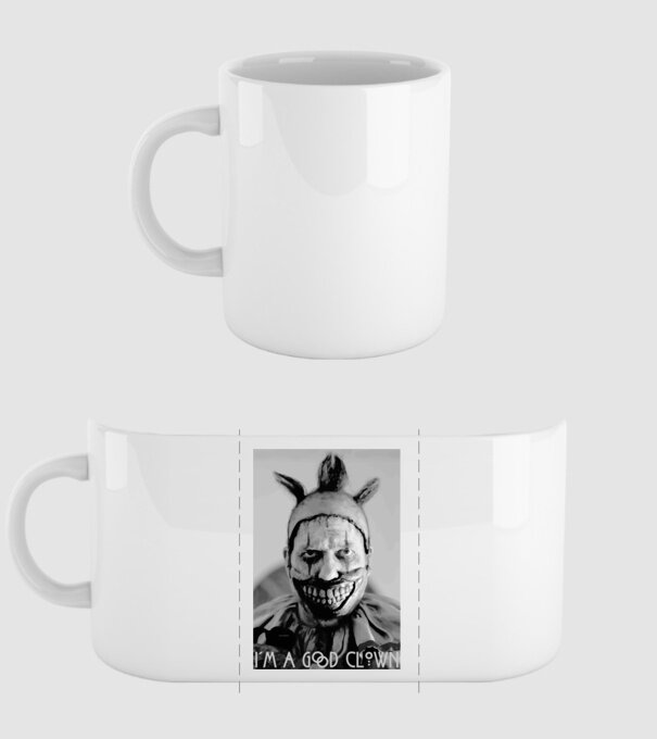 AHS Twisty minta fehér pólón